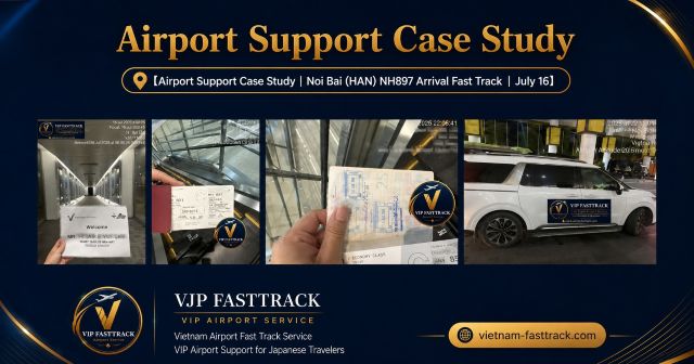 NH897 Noibai Arrival Fasttrack Vip Foreign