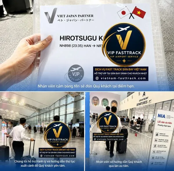 NH898 HAN QT Xuat Canh ベトナムファストトラック|VJP FASTTRACK NH898 HAN QT Xuat Canh