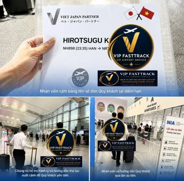 NH898 từ Hà Nội đến Tokyo Narita | Hướng dẫn Fast Track xuất cảnh sân bay Nội Bài