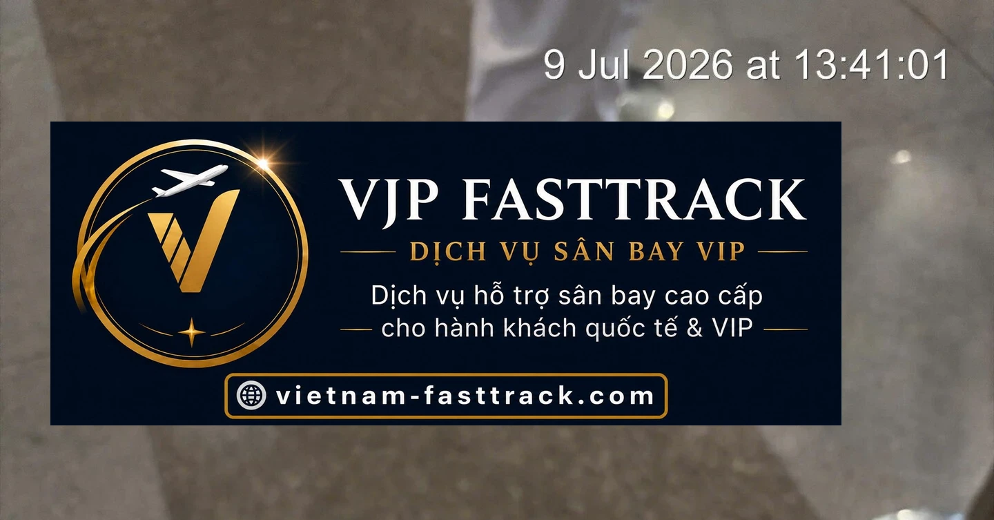 Case Fast Track nhập cảnh sân bay Tân Sơn Nhất chuyến VN307