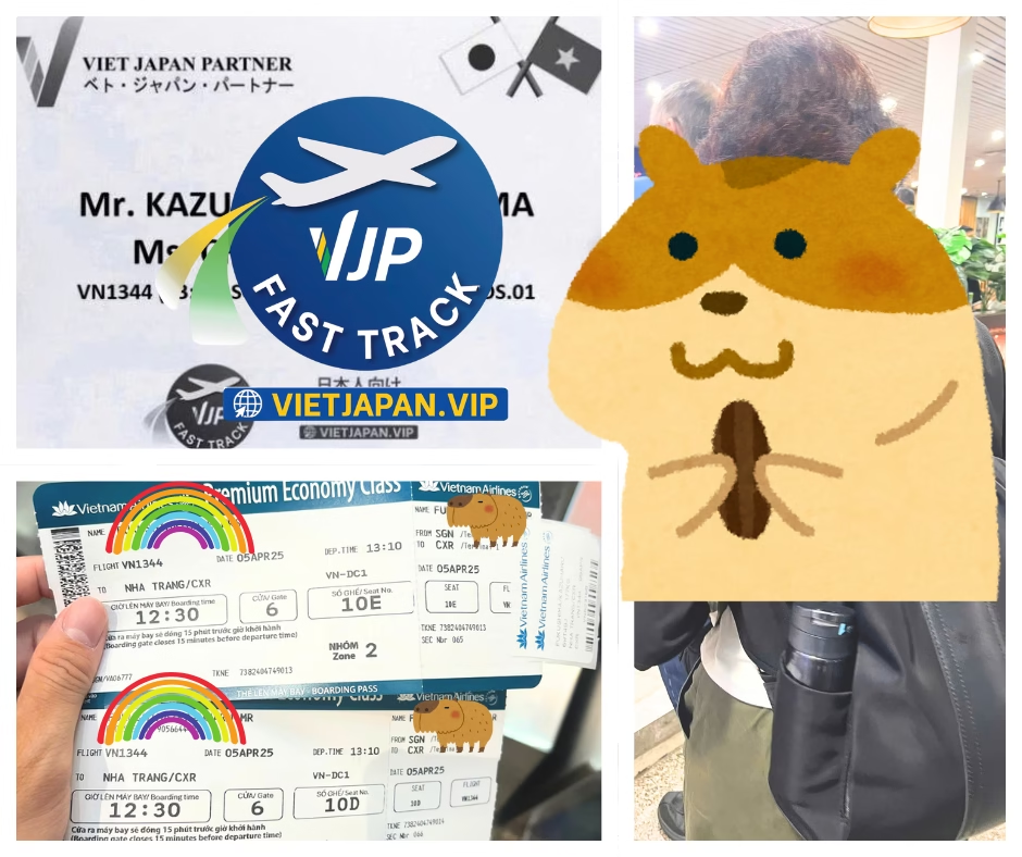 VN1344 | Hướng dẫn khởi hành Sân bay Tân Sơn Nhất đi Nha Trang – VJP FASTTRACK