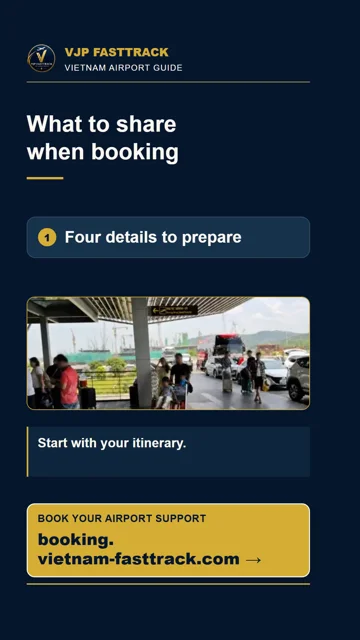 Booking Vietnam Airport Support: 4 Details to Prepare
