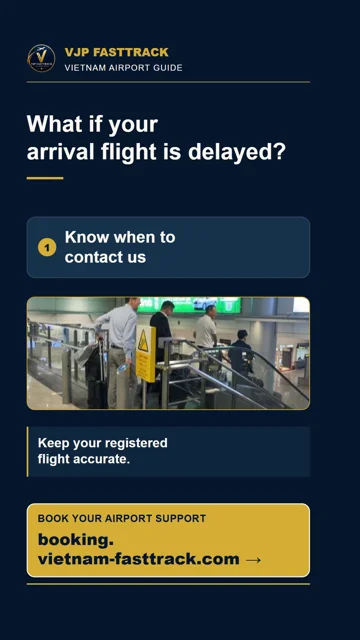Vietnam Airport Support: What If Your Arrival Flight Is Delayed?